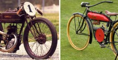 1913 Garelli i 1919 Evans Power Cycle