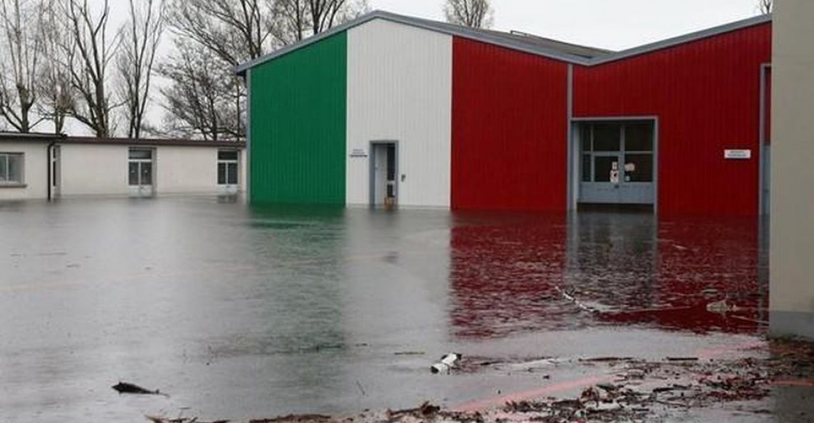 Farbyka MV Agusta została zalana