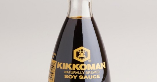 Butelka sosu sojowego Kikkoman