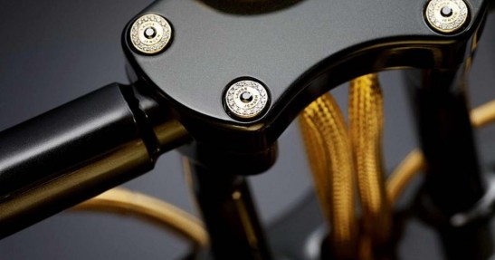 Lauge Jensen pokryty 24-karatowym złotem