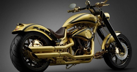 Lauge Jensen pokryty 24-karatowym złotem