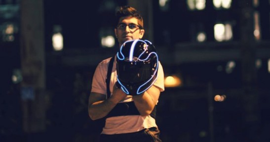 LightMode - TRON-owy kask