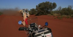 Na motocyklu przez Australi
