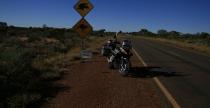 Na motocyklu przez Australi