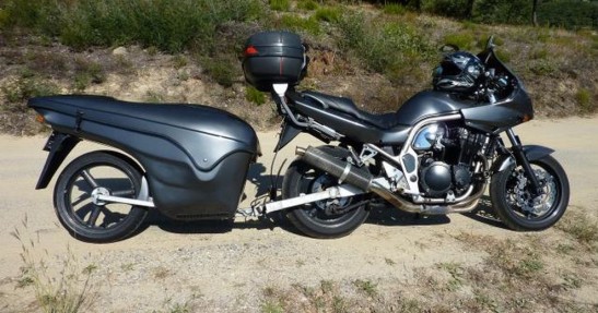 Motocyklowa przyczepka