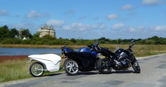 Motocyklowa przyczepka