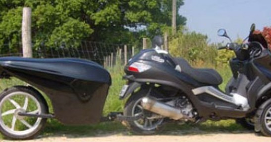 Motocyklowa przyczepka