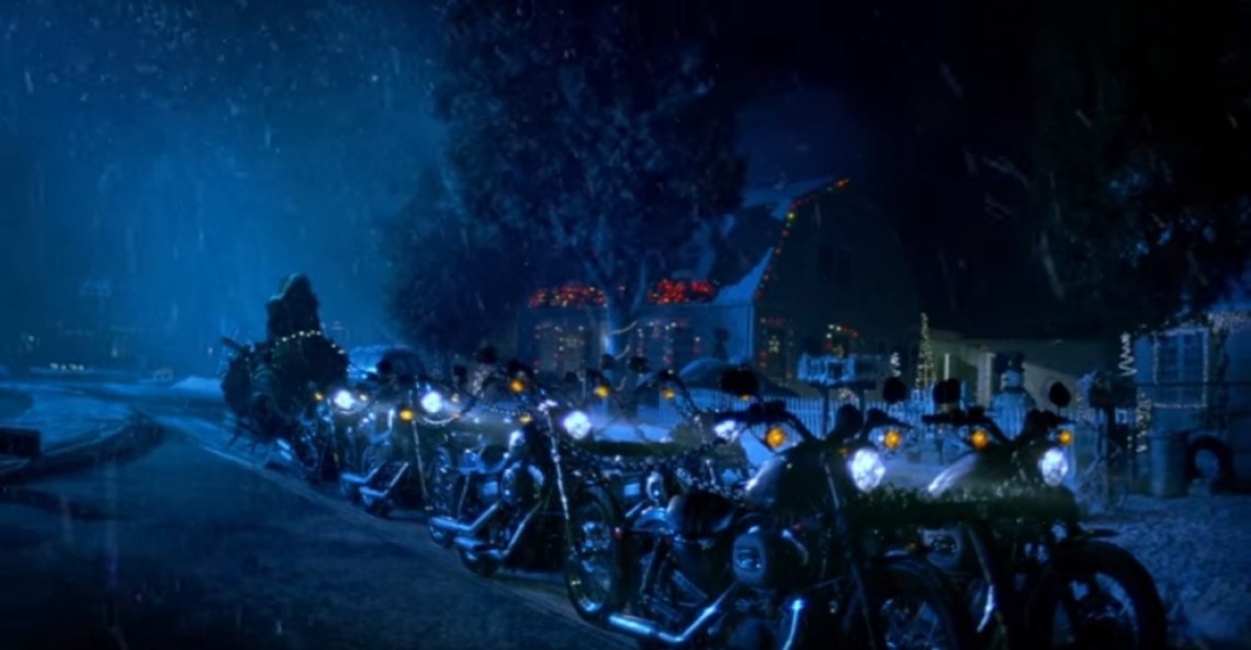 Motocyklowy Święty Mikołaj