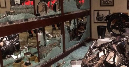 Narodowe Muzeum Motocykli obrabowane