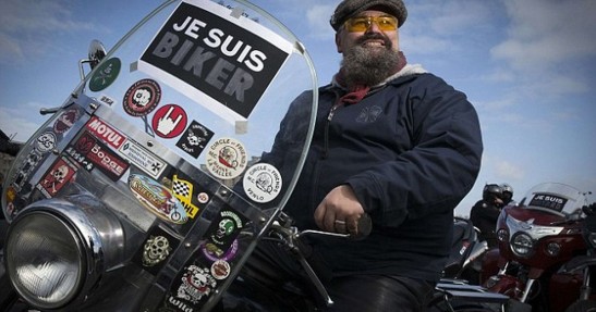 Paryscy motocykliści protestują