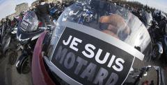 Paryscy motocyklici protestuj