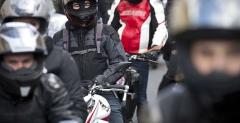 Paryscy motocyklici protestuj
