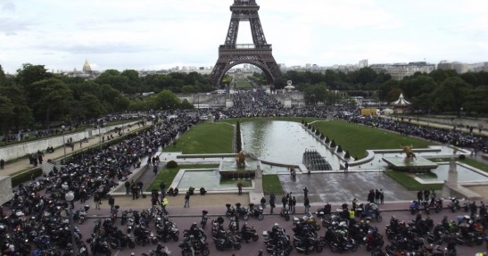 Masowe protesty motocyklistów we Francji