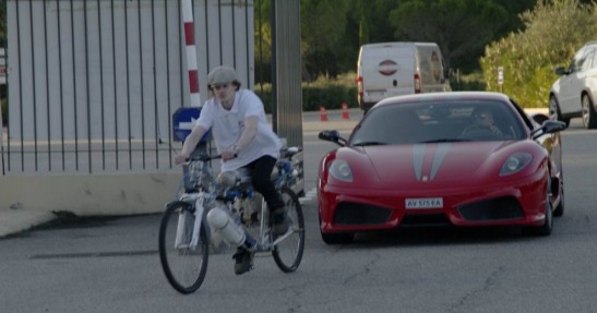 Rower z silnikiem rakietowym