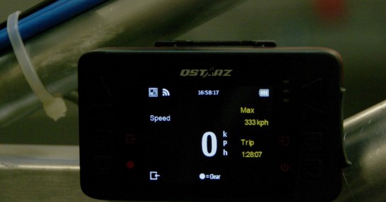 Rower z silnikiem rakietowym