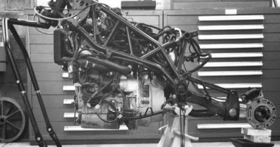 Motocykl z silnikiem wysokoprężnym