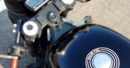 Motocykl z silnikiem wysokoprężnym