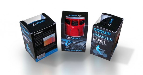 Ventz - system wentylacji na motocyklu