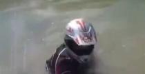 Niefortunne wodowanie motocykla