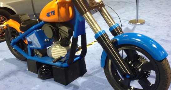 Harley-Davidson z tworzywa sztucznego