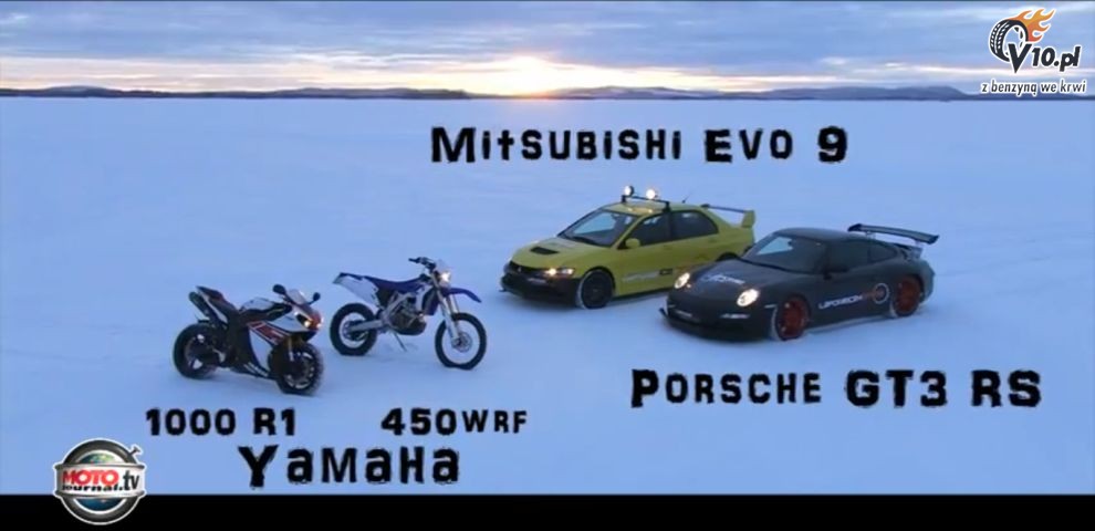 Yamaha YZF-R1 vs Porsche GT3 RS
