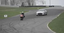 Aprilia RSV4 vs Nissan GT-R