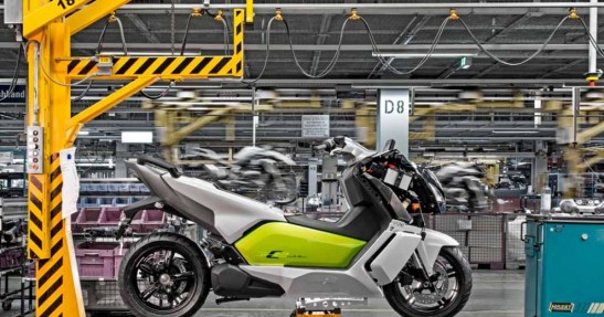 BMW C evolution na linii produkcyjnej