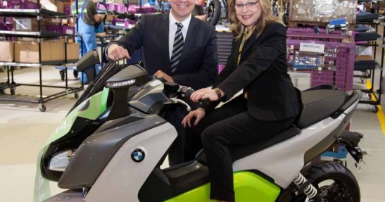 BMW C evolution na linii produkcyjnej