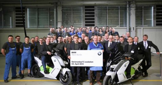 BMW C evolution na linii produkcyjnej
