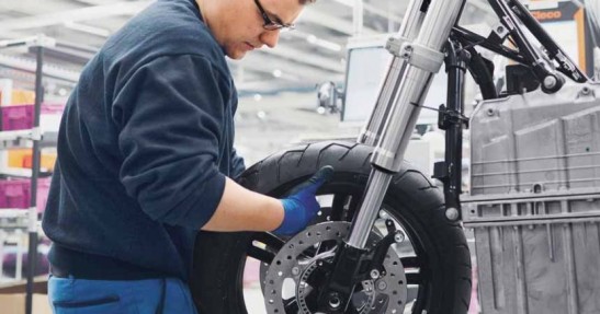 BMW C evolution na linii produkcyjnej