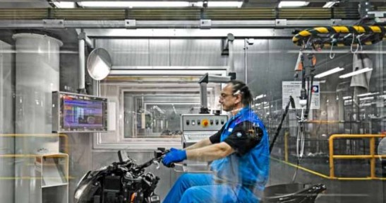 BMW C evolution na linii produkcyjnej