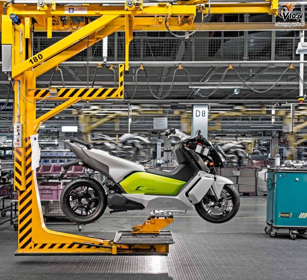 BMW C evolution na linii produkcyjnej
