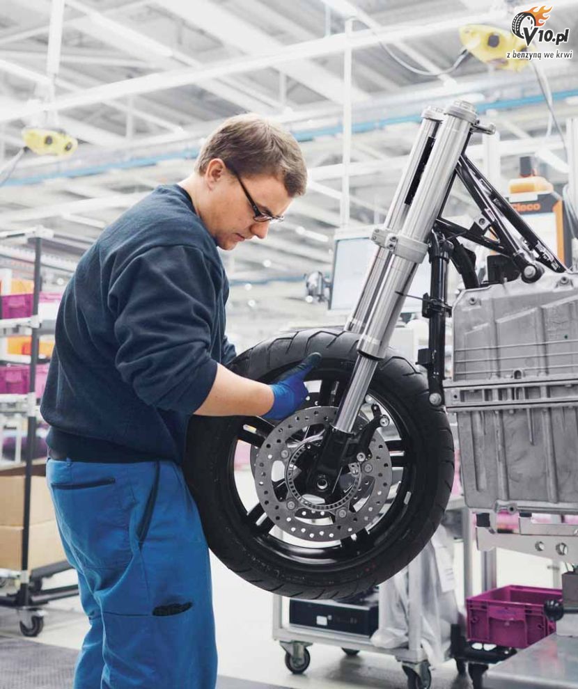 BMW C evolution na linii produkcyjnej