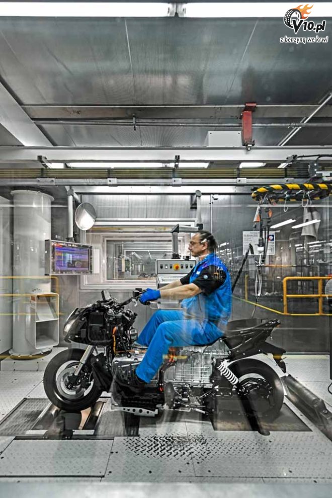 BMW C evolution na linii produkcyjnej
