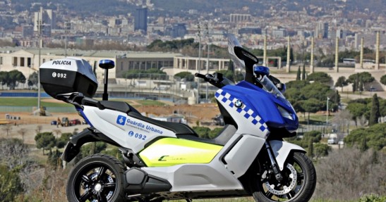 BMW C evolution w służbie policji
