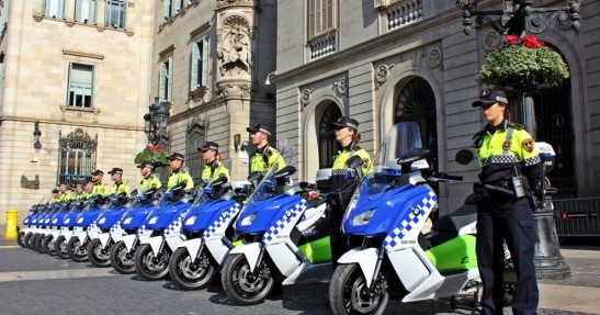 BMW C evolution w służbie policji