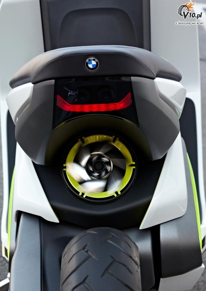 BMW Concept e - elektryczny maxi skuter