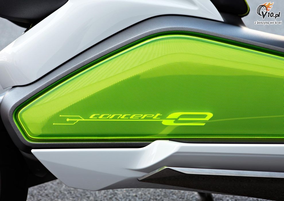 BMW Concept e - elektryczny maxi skuter