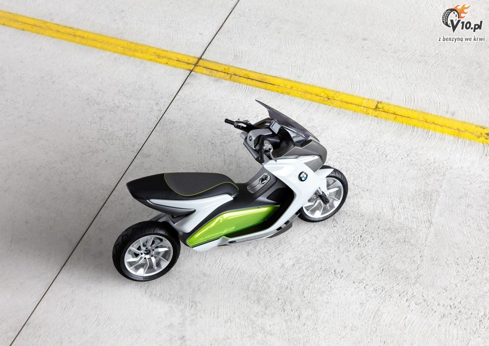 BMW Concept e - elektryczny maxi skuter