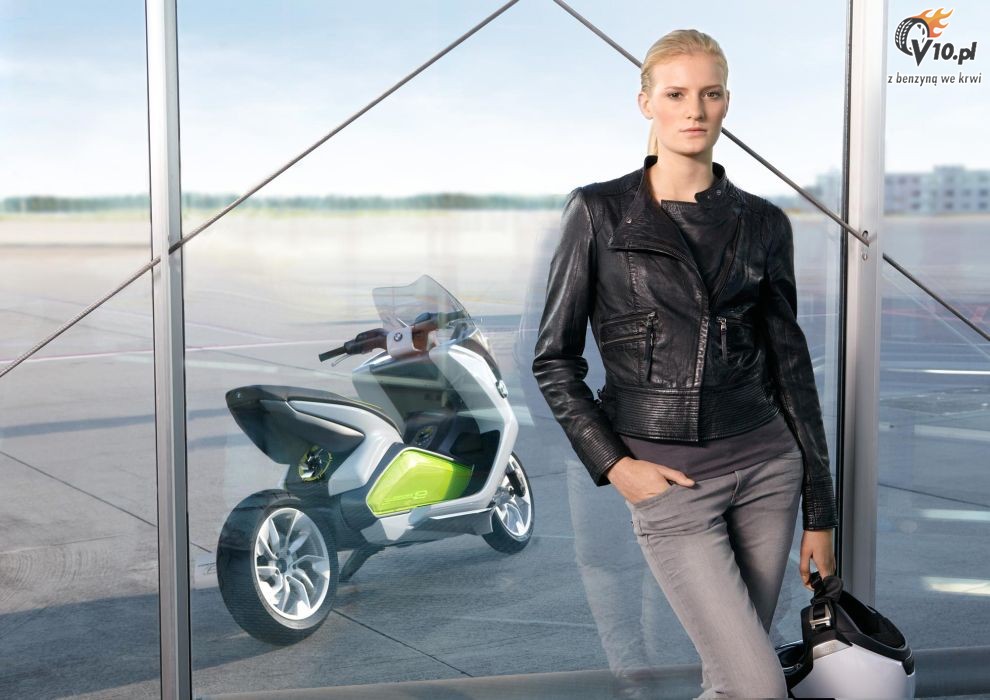 BMW Concept e - elektryczny maxi skuter