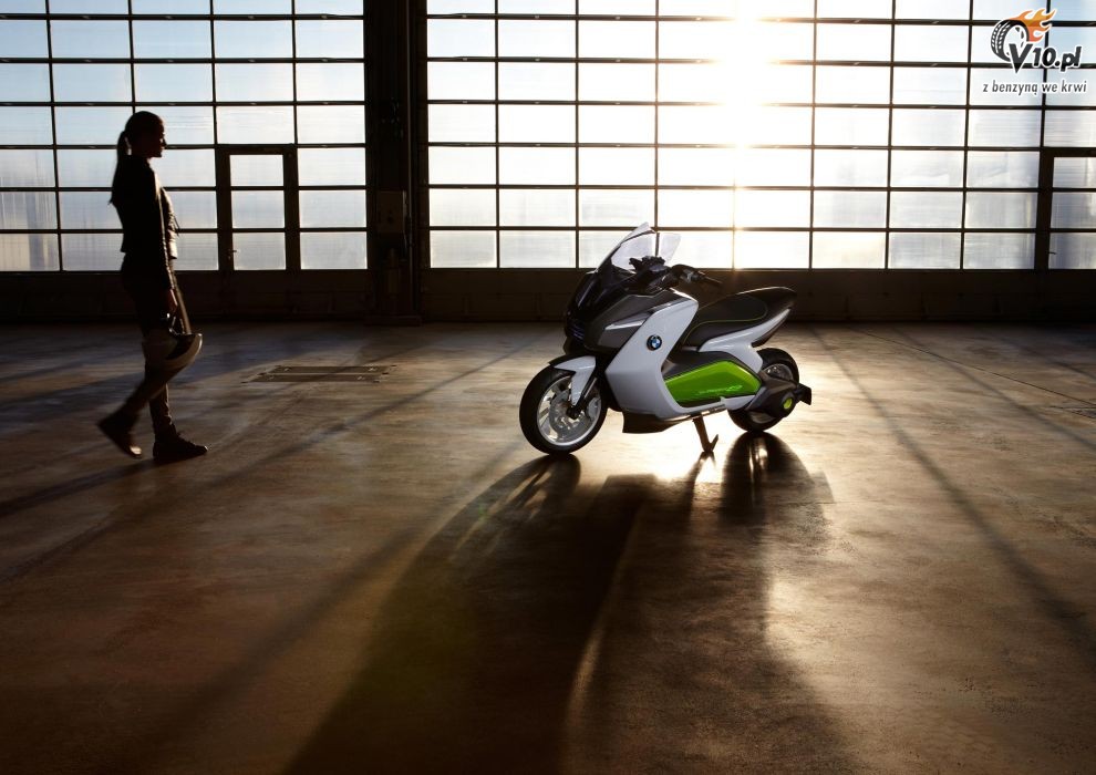 BMW Concept e - elektryczny maxi skuter