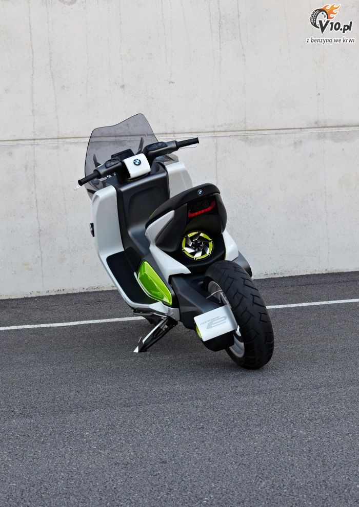 BMW Concept e - elektryczny maxi skuter