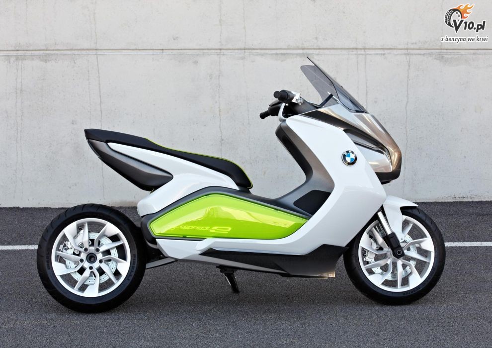 BMW Concept e - elektryczny maxi skuter