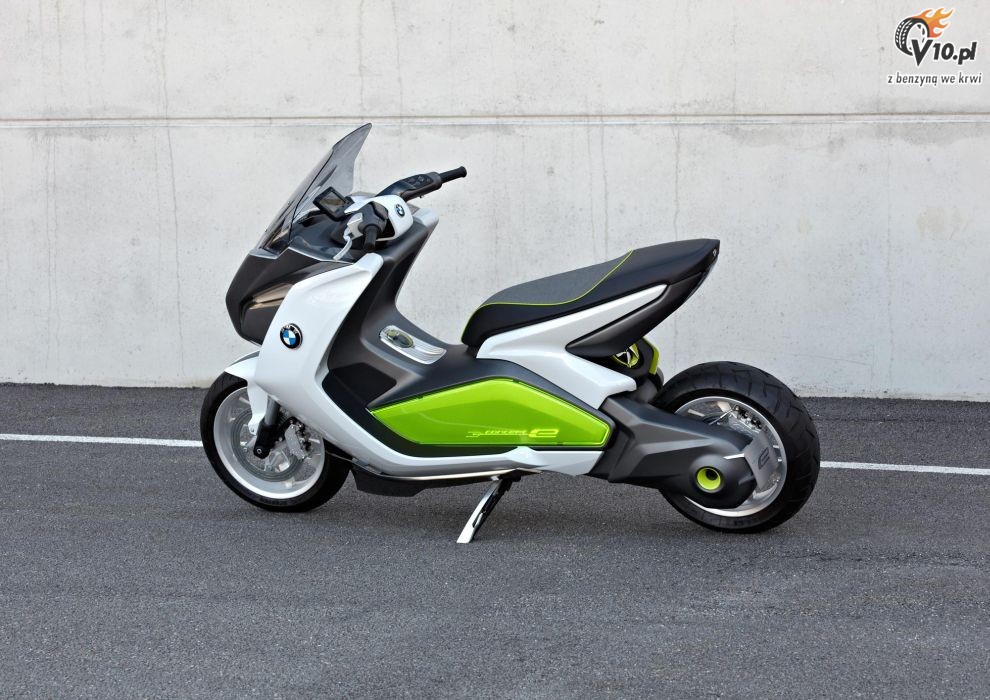 BMW Concept e - elektryczny maxi skuter
