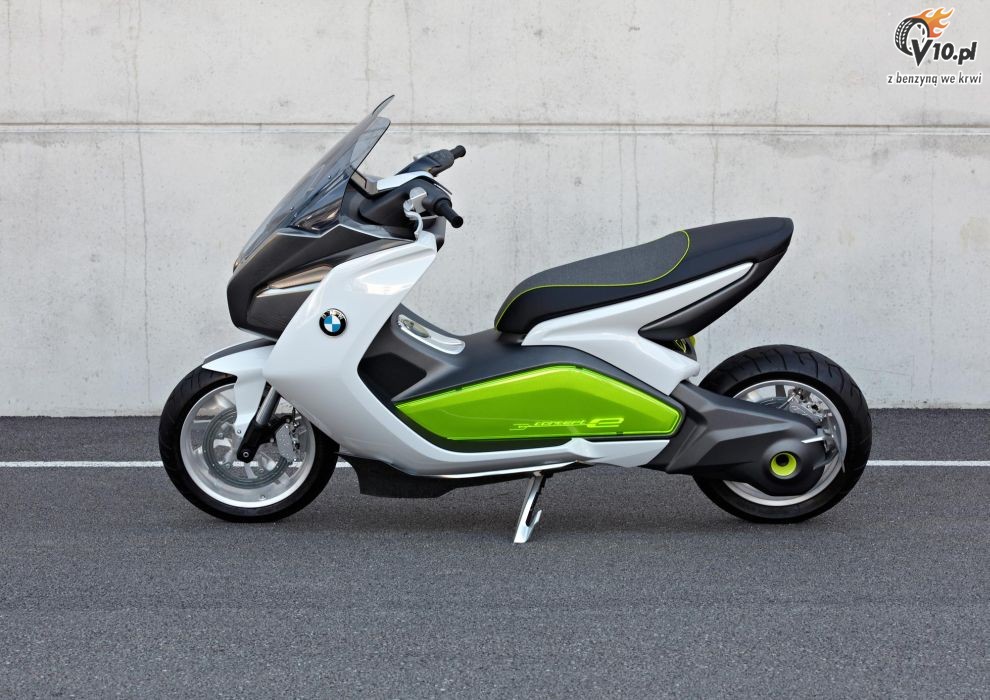 BMW Concept e - elektryczny maxi skuter
