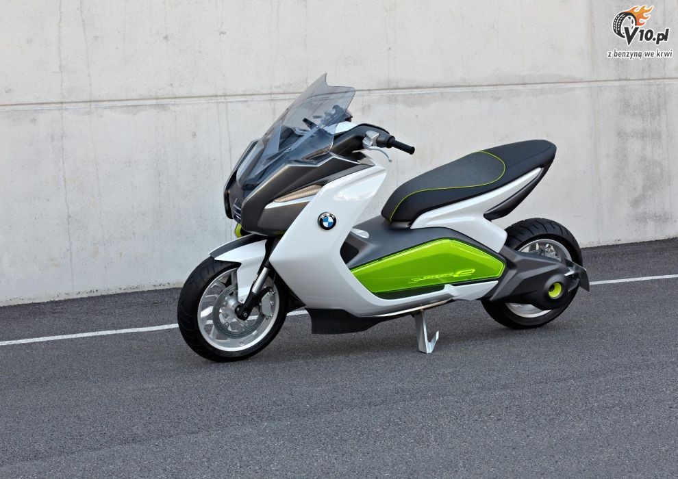 BMW Concept e - elektryczny maxi skuter