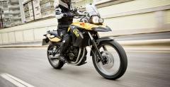 BMW F650GS Yellow Sun