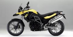 BMW F650GS Yellow Sun