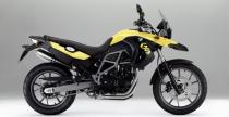 BMW F650GS Yellow Sun