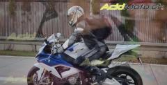 BMW S1000RR na 2015 rok przyapany podczas testw